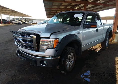 2014 Ford F150 Super Cab z USA, uszkodzony, nr VIN 1FTEX1EM2EFC46281